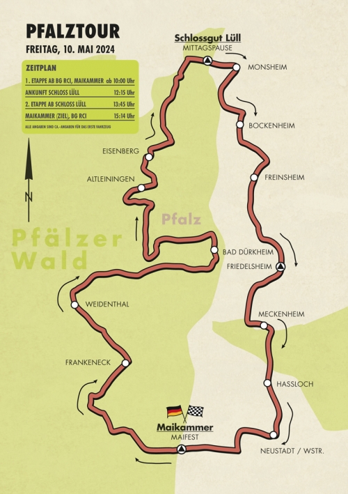 Streckenverlauf 2024