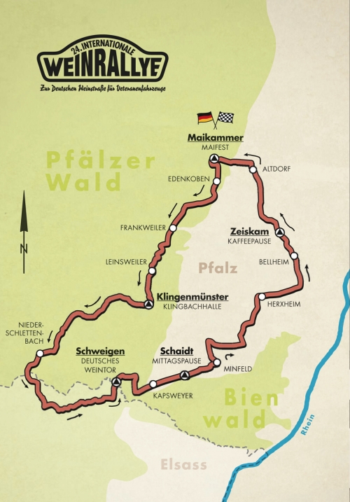 Streckenverlauf 2024