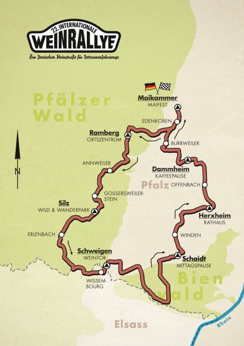 Streckenverlauf 2018