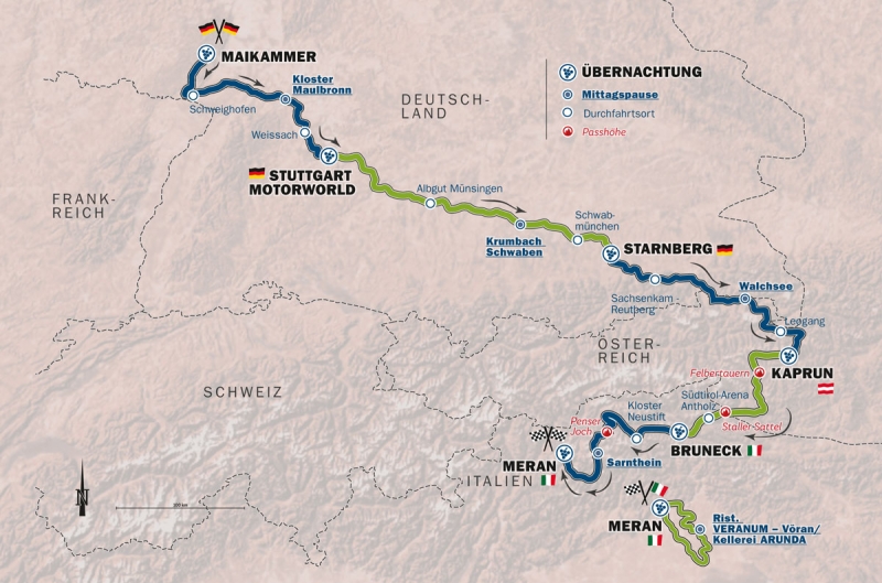 Streckenverlauf 2025